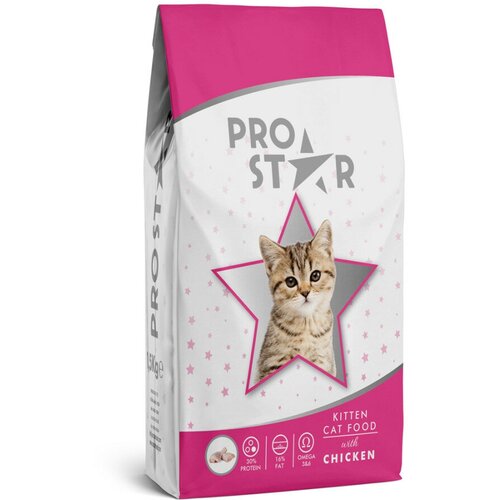 Prostar Kitten Cat Chicken сухой корм для котят с цыпленком - 1 кг + 200 г в подарок