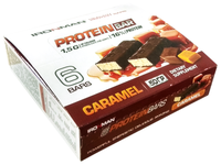 IRONMAN протеиновый батончик Protein Bar с коллагеном (50 г)(6 шт.) карамель