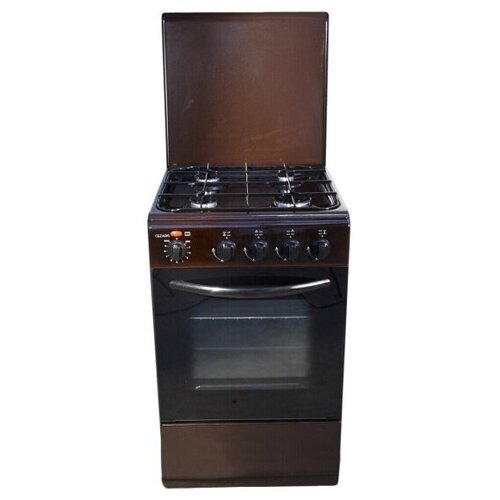 Газовые плиты Cezaris Плита Комбинированная CEZARIS ПГЭ 1000-13 цв кор 4 горелки поддон эмалированный электророзжиг ящик для посуды габ разм 5050 2146000₽