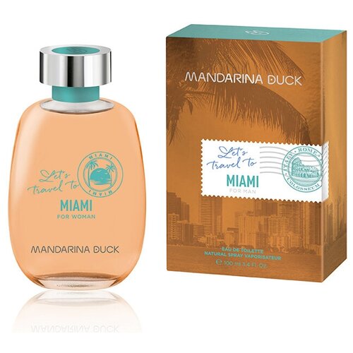 Туалетная вода Mandarina Duck Let`s Travel To Miami For Women 100 мл.