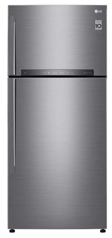 Холодильник LG GN-H702HMHU silver - фотография № 1