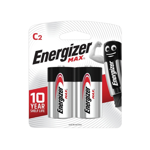 Батарейки щелочные Energizer Max C 2шт.