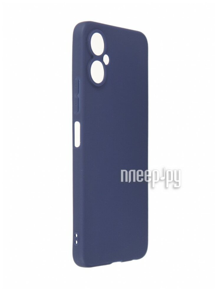 Силиконовый чехол для Tecno Spark 9 Pro DF tCase-11 (blue)