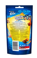 Лакомство для кошек Felix Party Mix Сырный микс со вкусом чедера, гауды и эдама 20 г