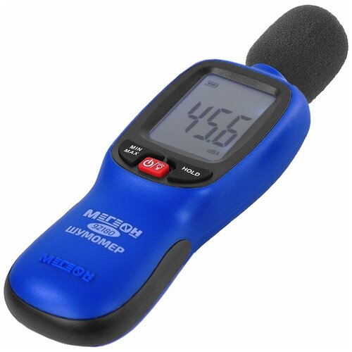 Измеритель уровня звука-шумомер мегеон 92180 шумомер ht 80a sound level meter измеритель уровня звука шумомер шумомер шумомер шум прибор для измерения шума в квартире