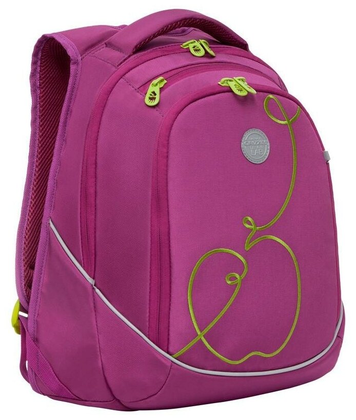 Рюкзак молодежный с карманом для ноутбука 13", анатомической спинкой, для девочки, женский RD-246-1/2
