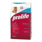 Корм для кошек Prolife Kitten с рыбой и рисом (0.4 кг) - изображение