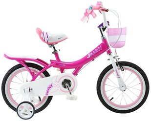 Детский велосипед Royal Baby RB14G-4 Bunny Girl Steel 14 фуксия (требует финальной сборки)