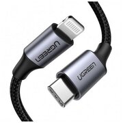 Кабель UGREEN для зарядки и передачи данных USB C 2.0 MFI, 1,5 м (60760)