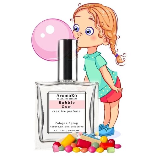 Детская туалетная вода Bubble Gum 30 мл AROMAKO