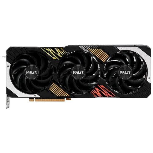 Видеокарта Palit PCI-E 4.0 RTX4070Ti GAMINGPRO OC NVIDIA GeForce RTX 4070TI 12288Mb 192 GDDR6X 2310/21000 HDMIx1 DPx3 HDCP Ret