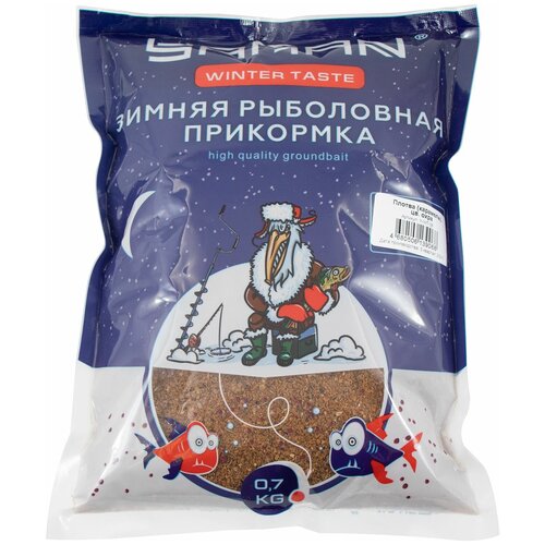 Прикормка Yaman Winter Taste Плотва зимняя (карамель), цв. охра, 700 г