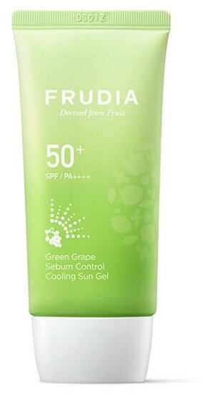 Frudia Солнцезащитный себорегулирующий гель для жирной кожи Green Grape Sebum Control Cooling Sun Gel SPF50+/PA ++++