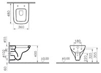 Унитаз VitrA S20 5506B003-0101