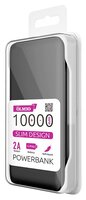 Аккумулятор OLMIO Slim 10000mAh черный