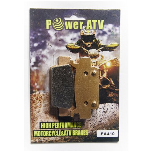 Колодки тормозные Honda Rincon 680/Foreman 500 (F) передние Poweratv FA410