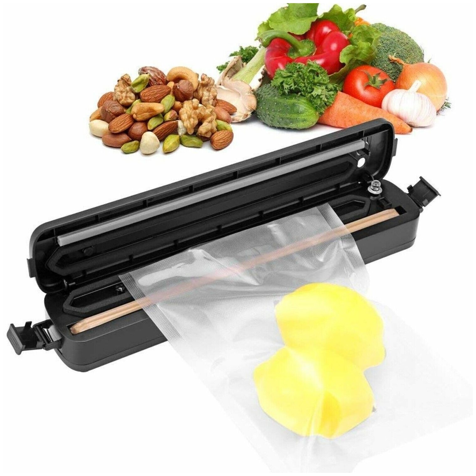 Vacuum Sealer Z Вакуумный упаковщик для продуктов, Запайщик пакетов, Вакууматор для продуктов, Vacuum Sealer Z - фотография № 4