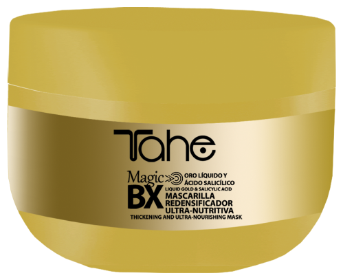 Tahe MAGIC BX GOLD THICKENING AND ULTRA-NOURISHING MASK Маска для разглаживания волос 300 мл.