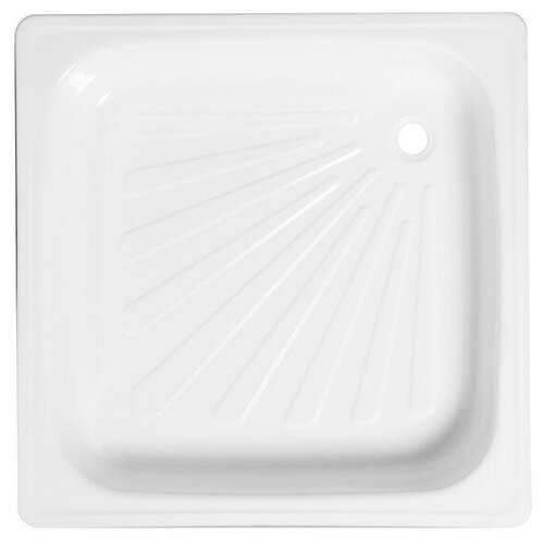 Поддон стальной эмалированный Ligeya 80х80х15