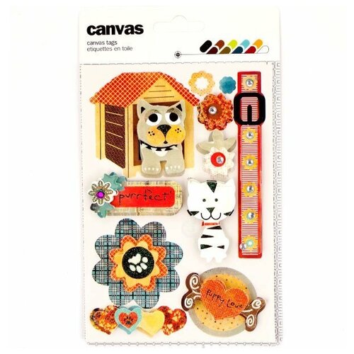 Набор наклеек, объемные, декоративные для скрапбукинга