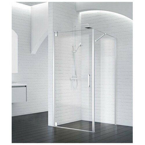 Душевой уголок BelBagno Marmi AH1 90x80 душевой уголок belbagno marmi ah1 60x100 см прозрачное стекло