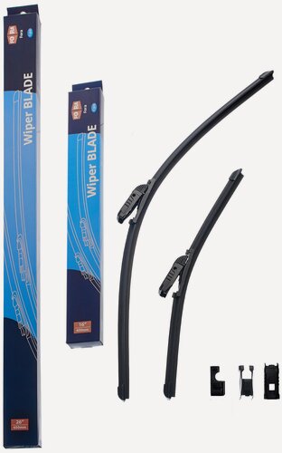 Изображение товара Щетки стеклоочистителя (комплект 650 мм. и 480 мм.), FORA 4RA20.5752, бескаркасные, универсальный адаптер