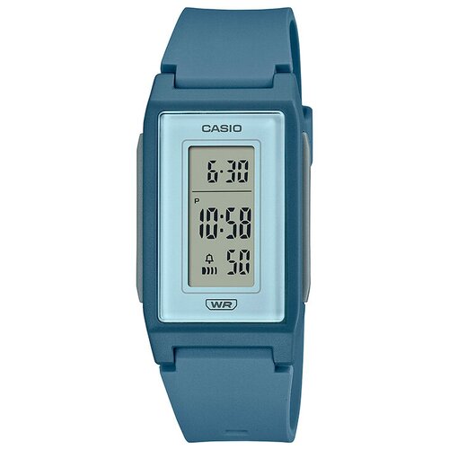 Наручные часы CASIO Collection LF-10WH-2, серый, голубой