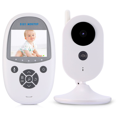 фото Видеоняня zr302 2,4-дюймовая двусторонняя связь ночного видения baby monitor