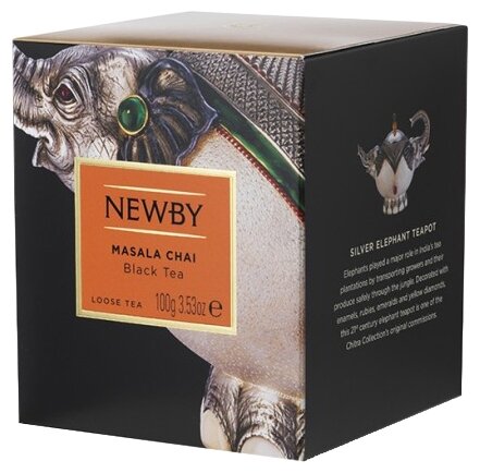 Newby Масала черный индийский чай со специями - фотография № 2