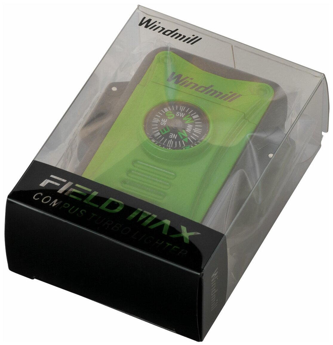 Зажигалка газовая турбо WINDMILL Field Max Lighter Green - фотография № 4