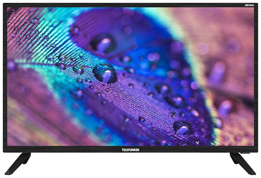 Телевизор LED Telefunken 31.5" Tf-led32s72t2h черный HD 50Hz Dvb-t DVB-T2 Dvb-c (rus) Tf-led32s72t2