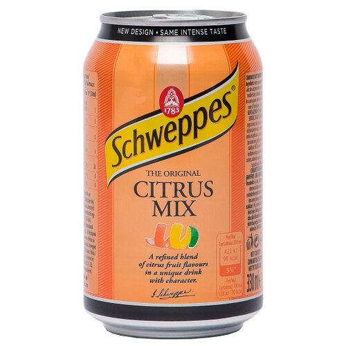 фото Газированный напиток schweppes citrus mix, 0.33 л