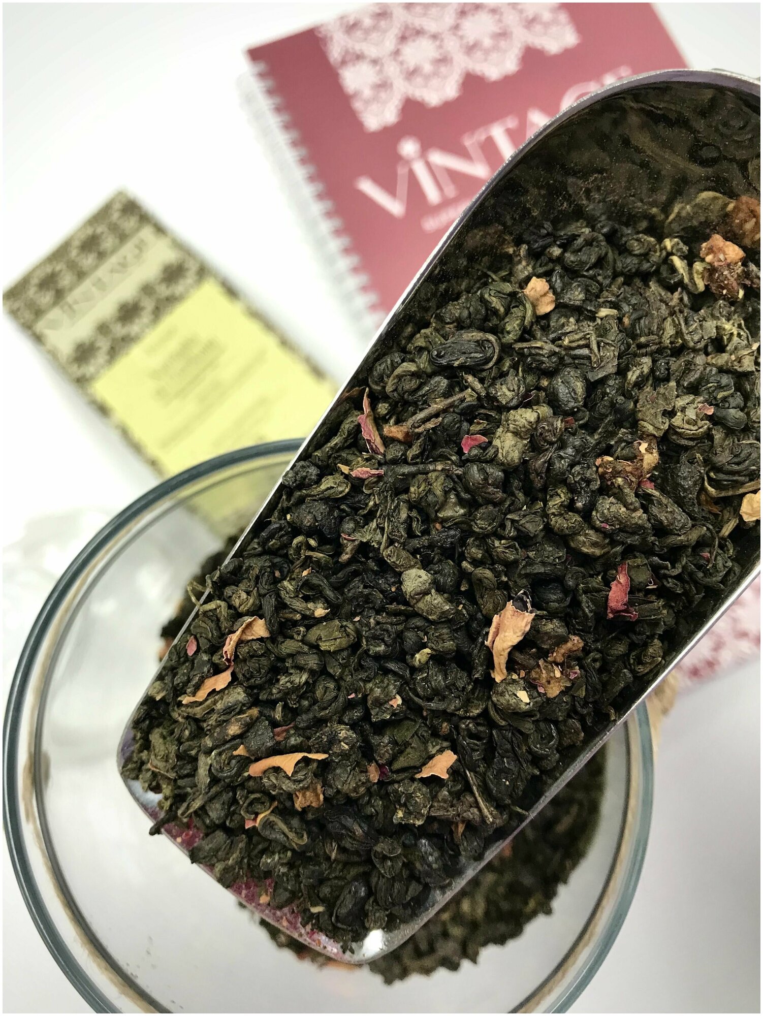 Зеленый чай Клубника со сливками - фотография № 1