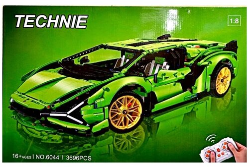 Конструктор/ Technic/ Lamborghini Sin FKP 37/ 3696 деталей/ 6044/ ребенку