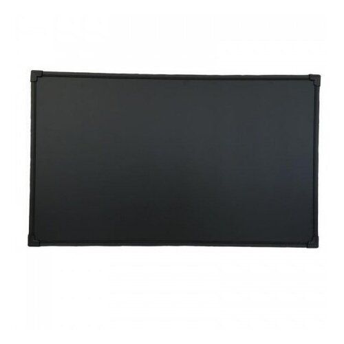 Доска магнитно-меловая 100х150 см, BoardSYS, черная, настенная с полочкой