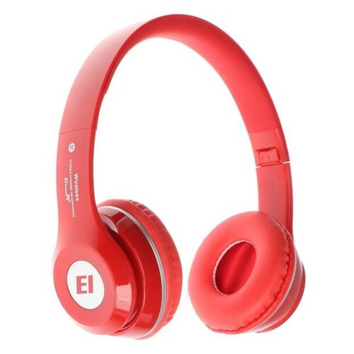Наушники ELTRONIC 4463 беспроводные полноразмерные BT microSD FM микрофон AUXкрасные 89800₽