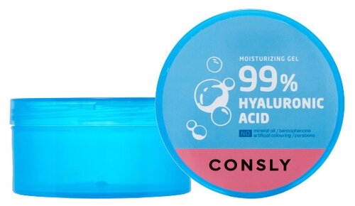 Consly Гель увлажняющий с гиалуроновой кислотой - Hyaluronic acid moisture gel, 300мл