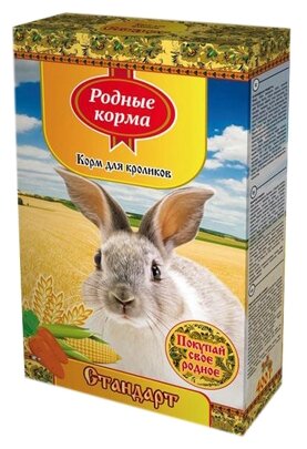 Родные Корма корм для кроликов стандарт - 400 г