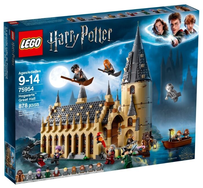 Купить Конструктор LEGO Harry Potter 75954 Большой зал Хогвартса по низкой цене с доставкой из Яндекс.Маркета