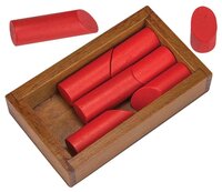 Головоломка Professor Puzzle Great Minds Nobel’s Dynamite Puzzle (GM1340) коричневый/красный