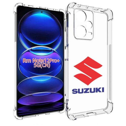 Чехол MyPads suzuki-сузуки-3 мужской для Xiaomi Redmi Note 12 Pro + Plus задняя-панель-накладка-бампер