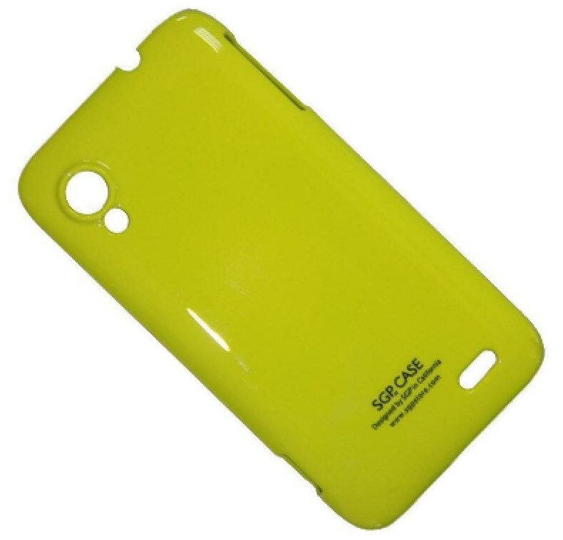 Чехол для Lenovo S720 IdeaPhone задняя крышка пластик лакированный SGP Case Ultra Slider <зеленый>