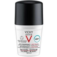 Дезодорант-антиперспирант шариковый Vichy Homme защита от пятен 48 часов, 50 мл