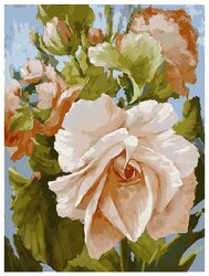 Белоснежка Картина по номерам "Роза" 30x40 см (781-AS)