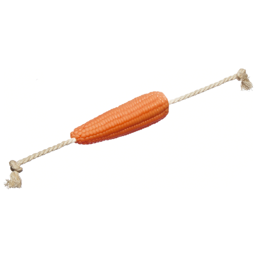 Yami-Yami Игрушка для собак Кукуруза на верёвке, 14,5см