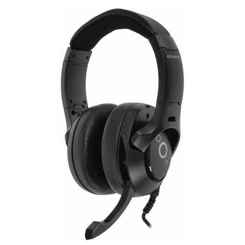 Проводная гарнитура Qumo Olimpus черный 353400₽