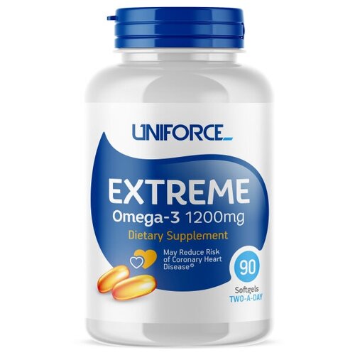Extreme Omega-3 1200 mg Uniforce (90 гель кап)