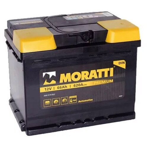 Аккумулятор автомобильный Moratti 6СТ-66 обр. 242x175x190