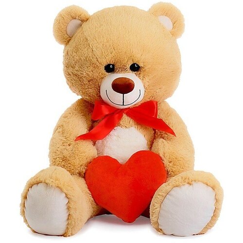 СмолТойс Мягкая игрушка «Медвежонок Валентин», 95 см смолтойс мягкая игрушка медвежонок валентин 95 см