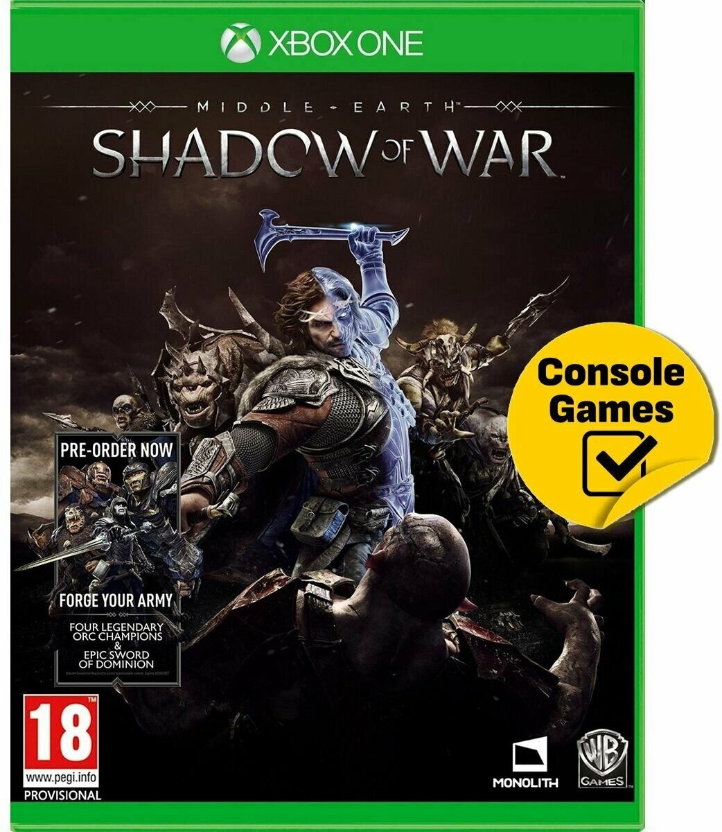 XBOX ONE Middle-Earth: Shadow of War (Средиземье Тени Войны)